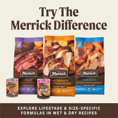 Image showing 8 th Merrick Power Bites Real Texas Beef Recipe Soft Dog Treats, 6 oz.