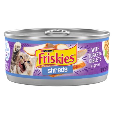 Purina Friskies Shreds with Turkey and Giblets in Gravy 24/5.5Z
