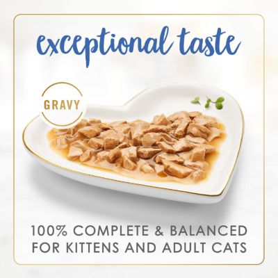 Image showing 6 th Purina Fancy Feast Gravy Lovers Ocean Whitefish and Tuna Feast Gourmet Cat Food in Wet Gravy, 3 oz.