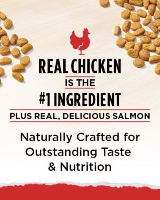 Image showing  Naturals Chicken & Salmon Original Dry Cat Food