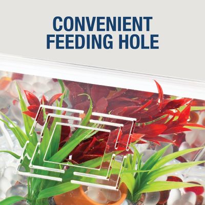 Image showing 9 th Tetra Led Betta Tank, 1 gal.