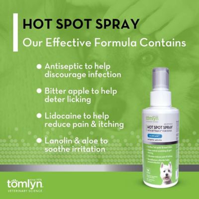 Image showing 4 th Tomlyn Allercaine Hot Spot Spray for Dogs, 4 oz.