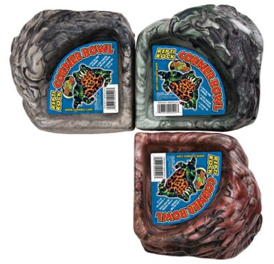 Image showing  Repti Rock Corner Bowl