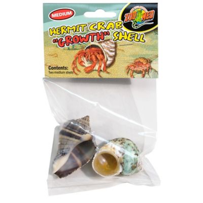 Zoo Med Hermit Crab Growth Shells, 2-Pack, Medium