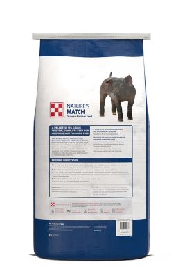 Image showing  Nature's Match Grower-Finisher Pelleted Swine Feed, 50 lb. Bag