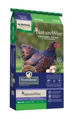 Nutrena NatureWise Feather Fixer Chicken Feed, 40 lb.