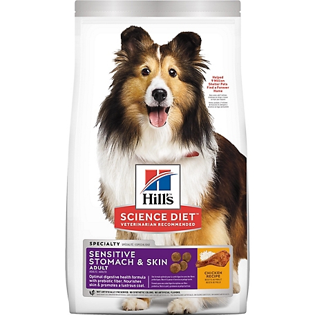 Hill's Science Diet Adult Sensitive Stomach and Skin Chicken and Barley Recipe Dry Dog Food