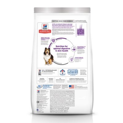 Image showing  Adult Sensitive Stomach and Skin Chicken and Rice Recipe Dry Dog Food