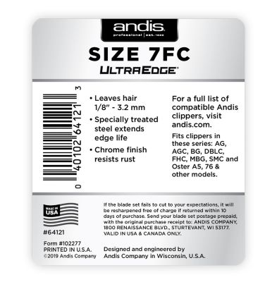 Image showing  7F UltraEdge Detachable Clipper Blade