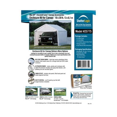 Shelterlogic Max Ap Trade Enclosure, Coverpro 10×17 Portable Garage Replacement Door
