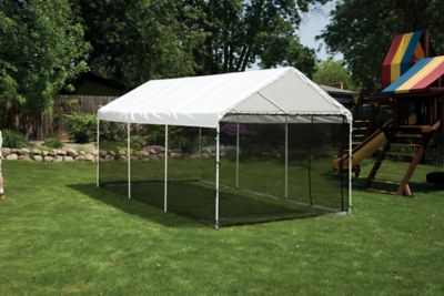 Image showing  Screen House Enclosure Kit For The Maxap 10 x 20ft., Frame and Canopy Sold Separately