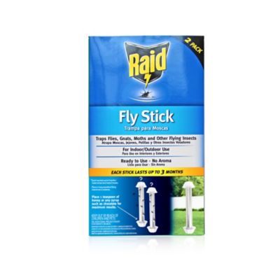 Raid Fly Stick Traps, 2 Pack