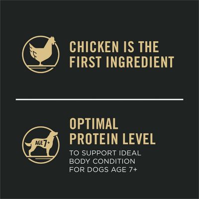 Image showing 6 th Purina Pro Plan Senior Dog Food With Probiotics for Dogs, Shredded Blend Chicken & Rice Formula