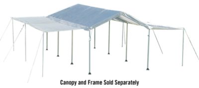 ShelterLogic 10 ft. x 20 ft. Max AP Canopy Extension/Sidewall Kit, 9-1/2 ft., 25730