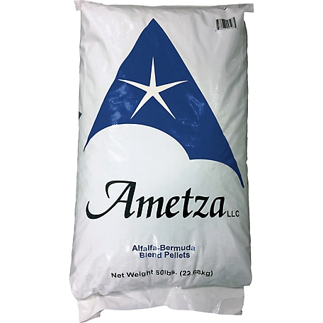Ametza Alfalfa/Bermuda Hay Blend Pellet Horse Feed, 80 lb.