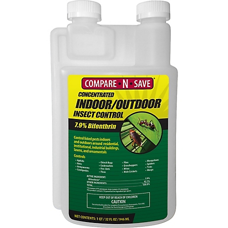 Compare-N-Save 32 oz. 7.9% Bifenthrin Indoor/Outdoor Insect Control Concentrate