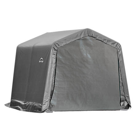 NEW ShelterLogic 10x10x8 Portable Garage Shed Canopy Car ATV Motorcycle Tractor 