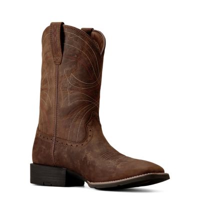Image showing  Men's Sport Wide Square Toe Western Boots