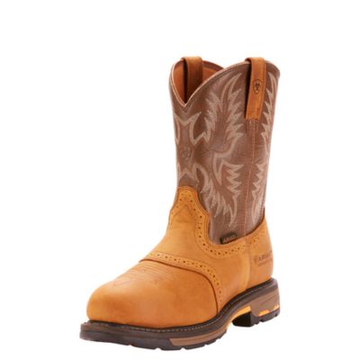 Image showing 0 th Ariat Men's WorkHog Pull-On Composite Toe Work Boots