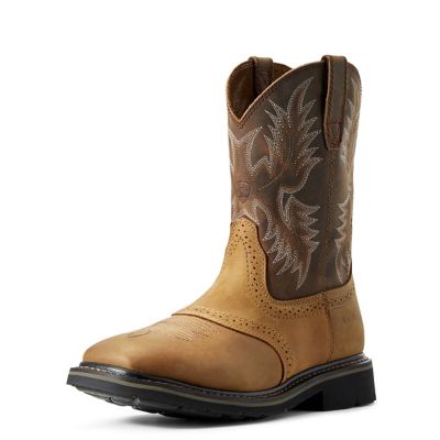 ariat men's sierra wide square toe work boot