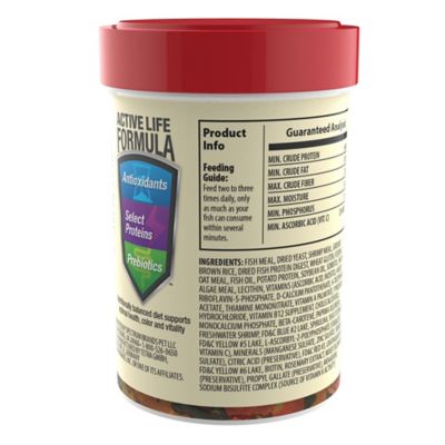 Image showing  Color Tropical Flakes Fish Food, 1 oz., 185 ml