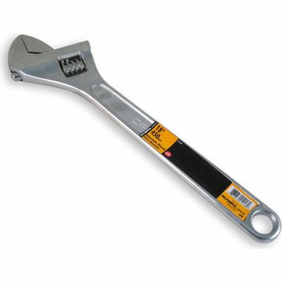 Image showing  18 in. Adjustable Wrench, Alloy Steel