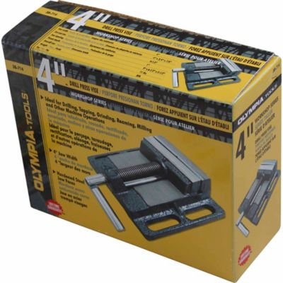 Image showing  4 in. Flat Drill Press Vise