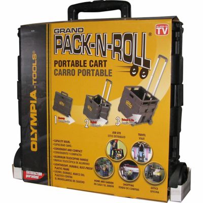 Image showing  80 lb. Capacity Grand Pack-N-Roll Portable Cart