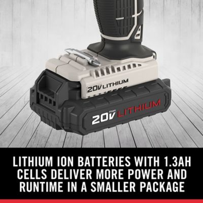 Image showing  20V Max 1/2 in. Cordless Lithium-Ion Drill/Driver Kit