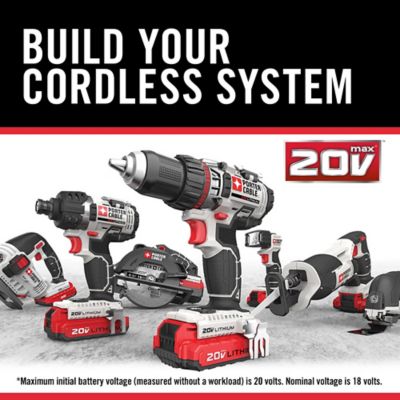 Porter Cable v Max 1 2 In Lithium Ion Cordless Drill Driver Kit Pcc601lb At Tractor Supply Co