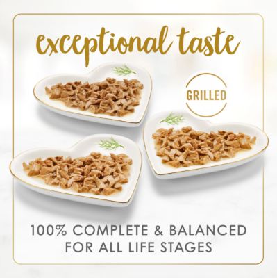 Image showing 7 th Purina Fancy Feast Grilled Cat Food Seafood Collection in Gravy Cat Food, 24 ct.