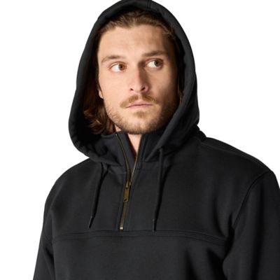 Image showing 5 th Carhartt Men's Rain Defender Loose Fit Heavyweight Quarter-Zip Mock Hoodie