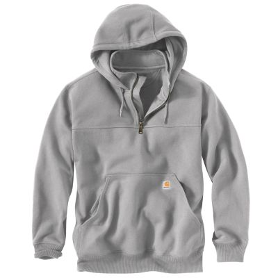 Carhartt Men's Rain Defender Loose Fit Heavyweight Quarter-Zip Mock Hoodie