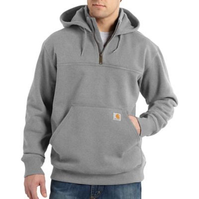 Carhartt Men's Rain Defender Loose Fit Heavyweight Quarter-Zip Mock Hoodie