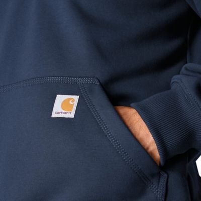 Image showing 6 th Carhartt Men's Rain Defender Loose Fit Heavyweight Quarter-Zip Mock Hoodie