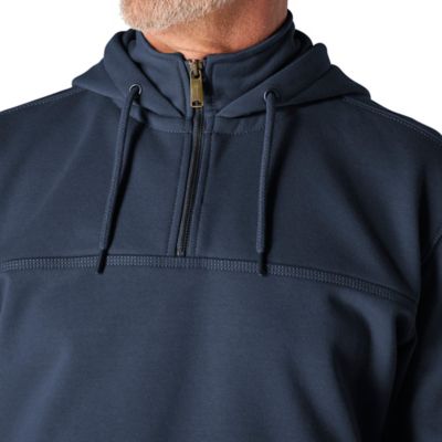 Image showing 7 th Carhartt Men's Rain Defender Loose Fit Heavyweight Quarter-Zip Mock Hoodie