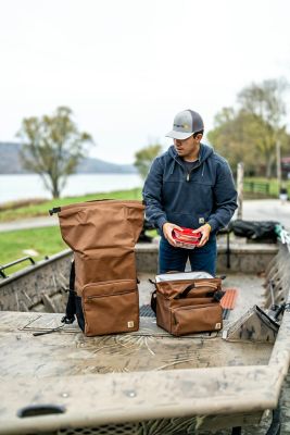 Image showing 9 th Carhartt Men's Rain Defender Loose Fit Heavyweight Quarter-Zip Mock Hoodie