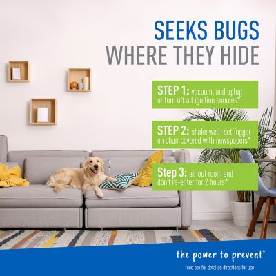 Image showing  Flea and Tick Indoor Foggers, 3 oz., 3 ct.