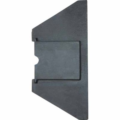 US Stove Cast-Iron Rear Liner, 7.12 in. x 0.62 in. x 18.75 in.