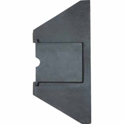 US Stove Cast Iron Rear Liner, 7.12 in. x 0.62 in. x 18.75 in.