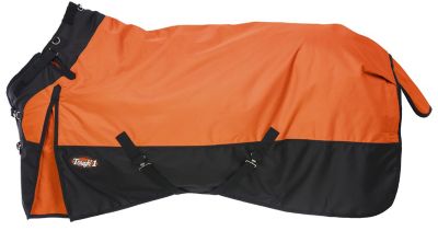 Image showing 0 th Tough1 200g/1200D Nylon Waterproof Horse Turnout Blanket with Snuggit Neck