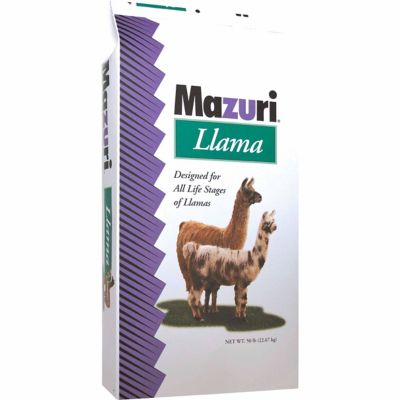 Mazuri High Fiber Llama Feed, 50 lb.