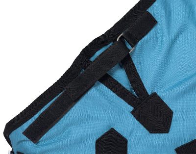 Tough1 250g/1200D Nylon Waterproof Horse Turnout Blanket, Snuggit Neck, Royal Blue