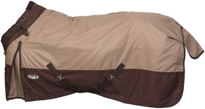 Tough1 300g/1200D Poly Waterproof Horse Turnout Blanket with Adjustable Snuggit Neck