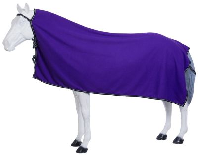 Tough-1 Softfleece Traditional Cooler Horse Sheet, Navy Blue