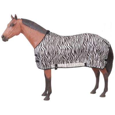 Tough-1 Zebra Mesh Horse Fly Sheet