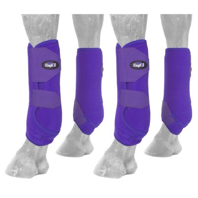 Tough-1 Extreme Vented Sport Horse Boot Set, 4-Pack