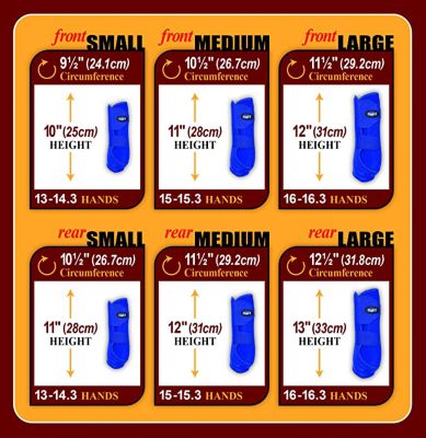 Image showing  Extreme Vented Sport Horse Boot Set, 4 ct.