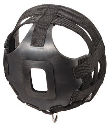 Image showing  Easy Breathe Poly/Nylon Grazing Muzzle, Black