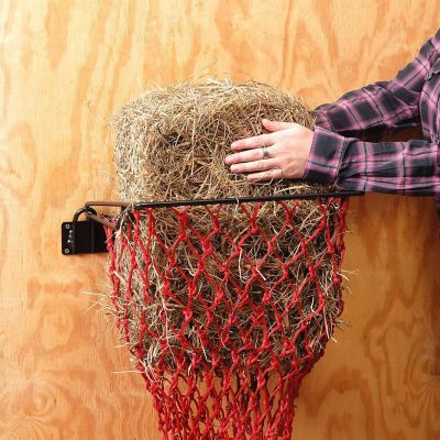Tough-1 Original Hay Hoops Collapsible Wall Hay Feeder with Net Price pending